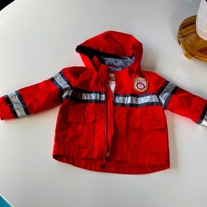 EUC carters 2t toddler rain jacket coat zip up